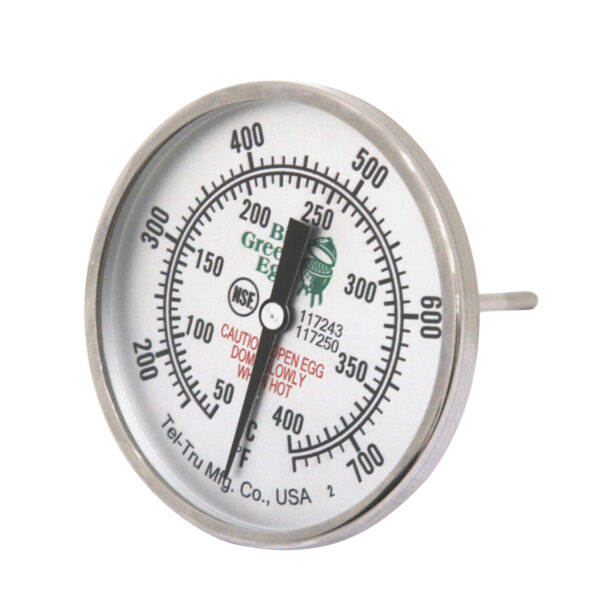 Big Green Egg Tel-Tru LG Dial Temp Gauge 3" (B076FHMTGV)