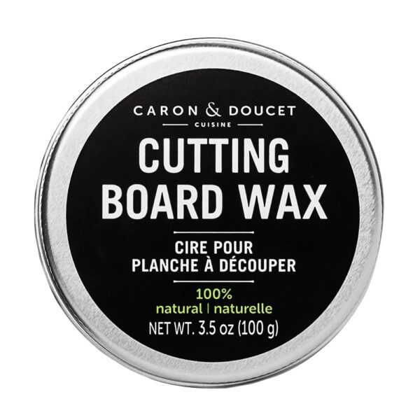 Caron & Doucet Cutting Board and Butcher Block Wood Conditioning and Finishing Wax