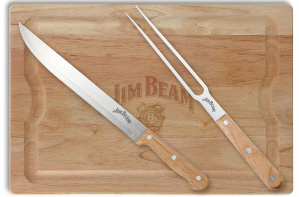 Jim Beam 3 Piece Carving Set