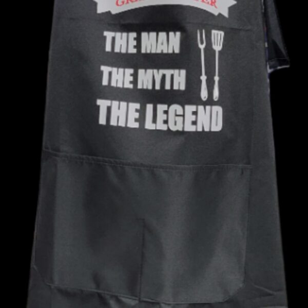Aprons - Grill Master Man Myth Legend