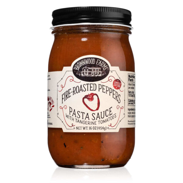 Brownwood Farms Fire Roasted Peppers Pasta Sauce